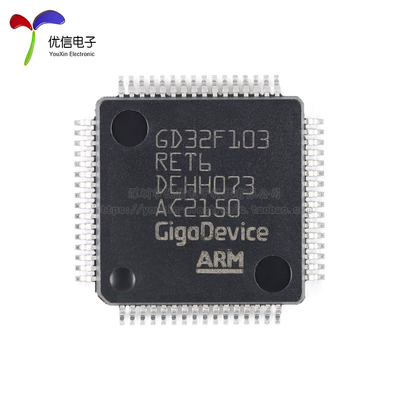 原装GD32F103RET6 LQFP-64 ARM Cortex-M3 32位微控制器-MCU芯片 - 图1