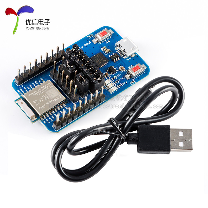 E104-BT5032A-TB nRF52832蓝牙模块测试套件BLE5.0低功耗串口唤醒 - 图1
