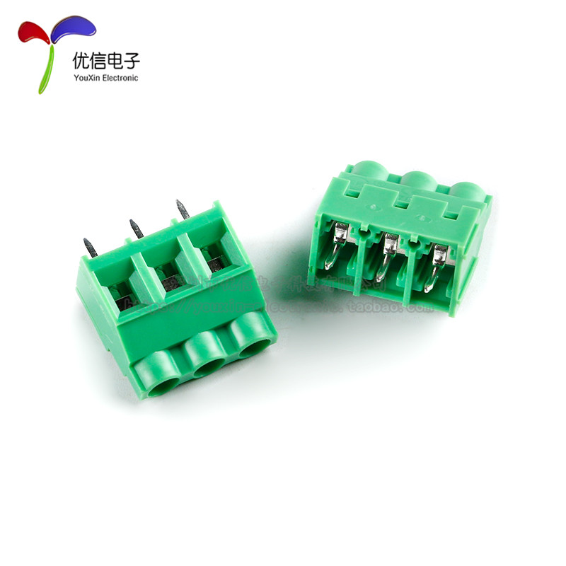 KF7620-7.62-2P/3P 直插 300V/30A 7.62mm间距螺钉式PCB接线端子