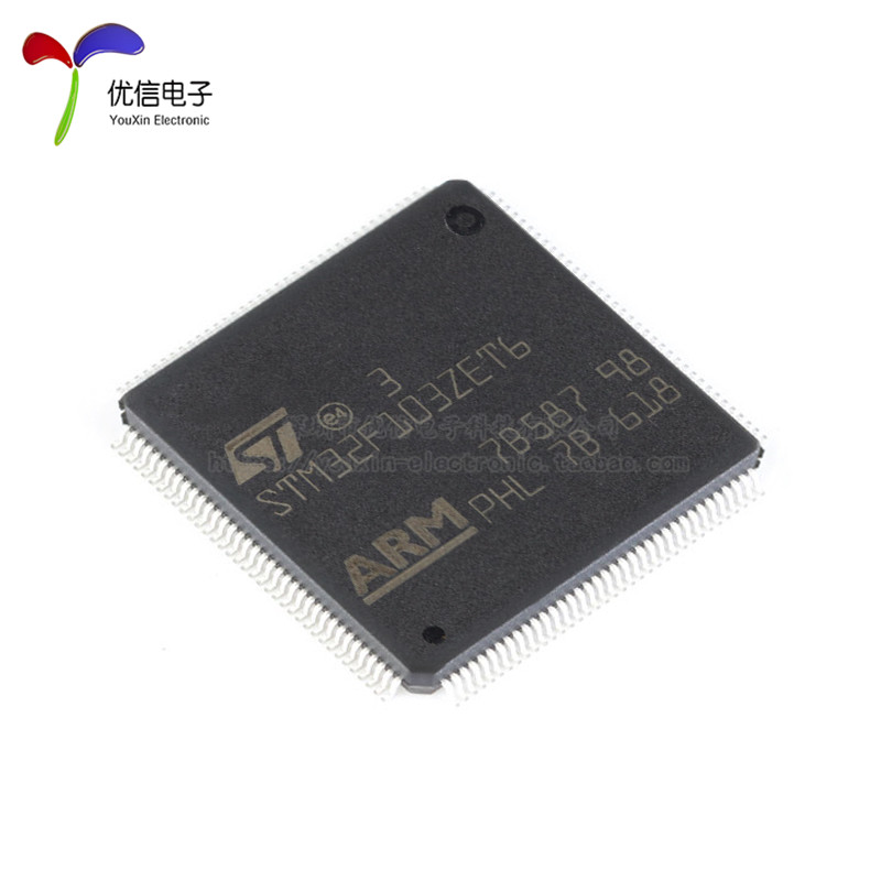 原装正品STM32F103ZET6 LQFP-144 ARM Cortex-M3 32位微控制器MCU - 图0