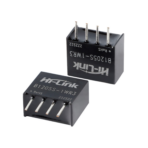 1WDC-DC低功耗隔离非稳压电源模块12V转5VSIP封装HLK-B1205S-1WR3 - 图0