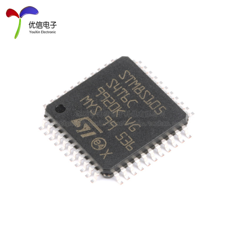 原装正品 STM8S105S4T6C LQFP-44 16MHz/16KB闪存/8位微控制器MCU - 图0