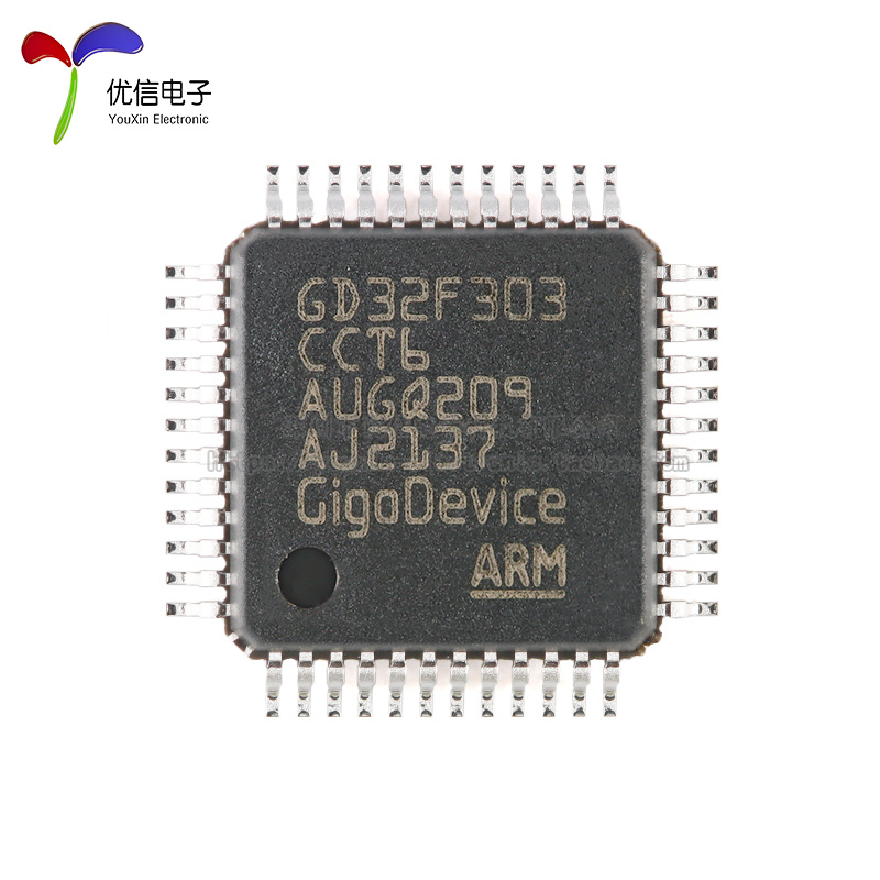 原装GD32F303CCT6 LQFP-48 ARM Cortex-M4 32位微控制器-MCU芯片