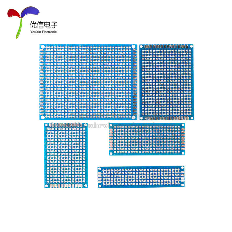 PCB电路板 2*8 3*7 4*6 5*7 7*9CM双面喷锡蓝油万能板1.6厚实验板,淘宝优惠券,粉丝福利购,淘宝优惠卷
