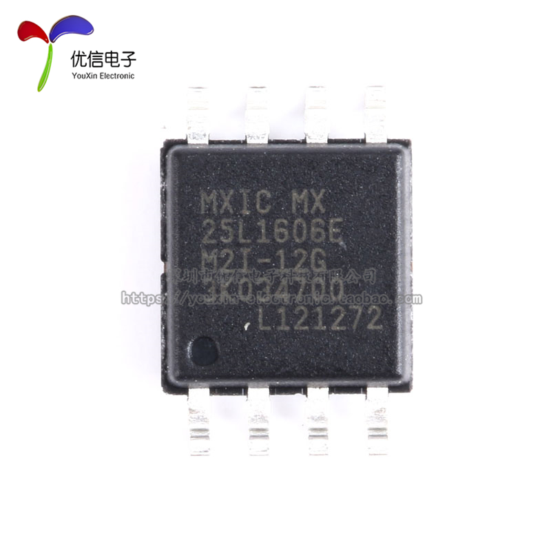 原装正品 MX25L1606EM2I-12G  IC FLASH 16MBIT 存储器芯片SOP-8 - 图0