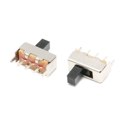 SS-12F44G5 柄长5MM 拨动开关 二档立式1P2T 滑动开关（20只） - 图1