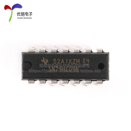 原装正品 直插 SN74HC04N DIP-14 逻辑电路芯片 - 六非门 - 图0