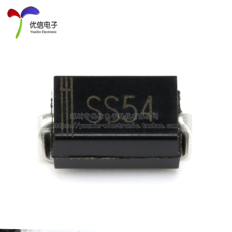 贴片 A型 SMA SS54 肖特基二极管 40V 5A DO-214AC （10只） - 图1