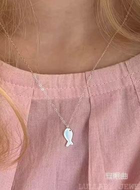 小鱼饼干超好戴新款设计项链