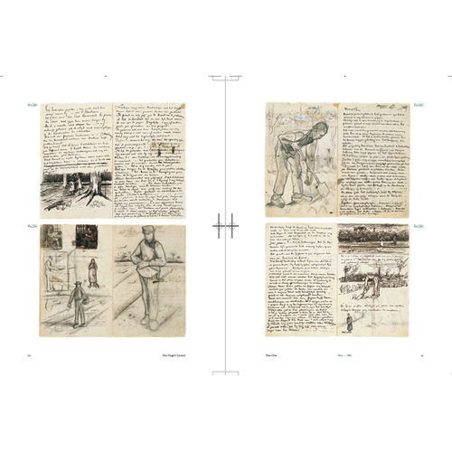 梵高手稿新版书信艺术作品集未读传记艺术家法国名画书信集画作 - 图2