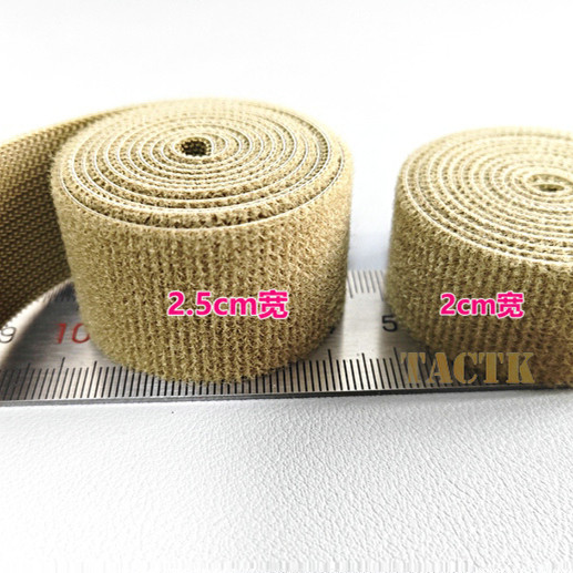 TWinfalcons Velcro tie webbing finish