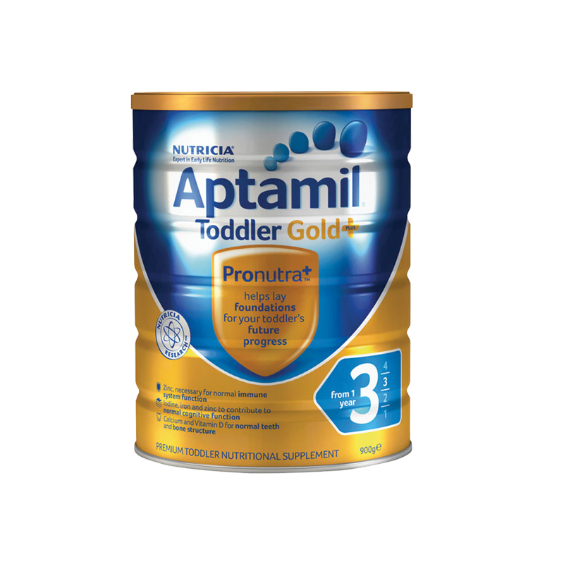 ChemistWarehouse海外旗舰店Aptamil/爱他美金装婴儿奶粉3段900g6罐装牛奶粉澳洲进口儿童奶粉1