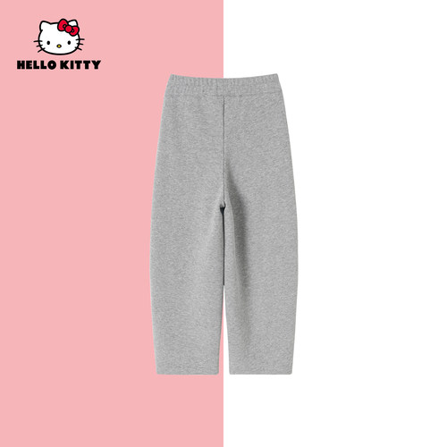 HelloKitty凯蒂猫秋季新款女童弯刀裤儿童休闲裤AC6324JM960 HH - 图2