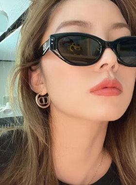 墨镜女高级感ins欧美小框眼镜男