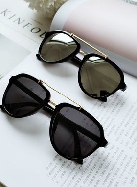 简约复古飞行员开车驾驶太阳镜