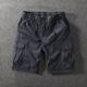 Japanese fashion brand dirty and wear-resistant pure cotton tool shorts for men
