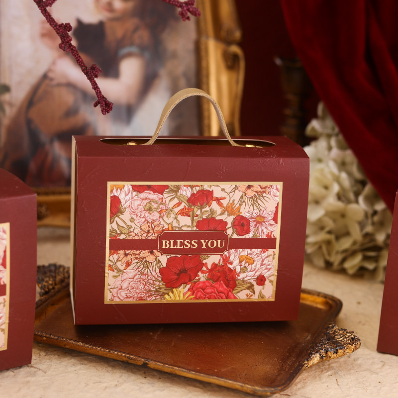 婚礼装喜糖盒子空盒喜糖盒子2023新款高级感大结婚礼盒包装盒空盒