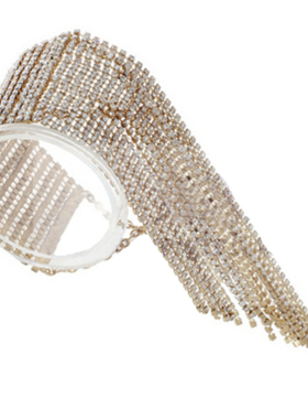 满钻镶嵌手镯条纹流行首饰