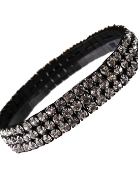 性感仿真水钻镶嵌手链