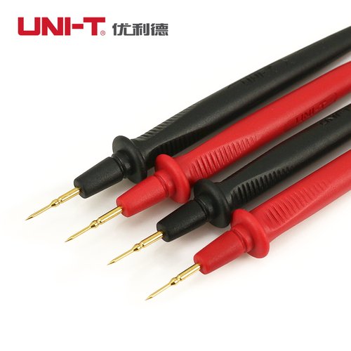 特细特尖镀金铜针表笔 数字万用万能表通用型表笔测试线 600V/10A - 图3