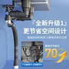 Kitchen sink drain pipe accessories single and double slot deodorant drainage pipe three-way sink drain universal set