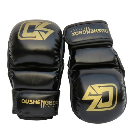 New thickened half-finger boxing gloves MMA professional training UFC boxing gloves Sanda Muay Thai fighting sandbag gloves