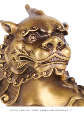 全铜谛听摆件家居装饰品中式礼品