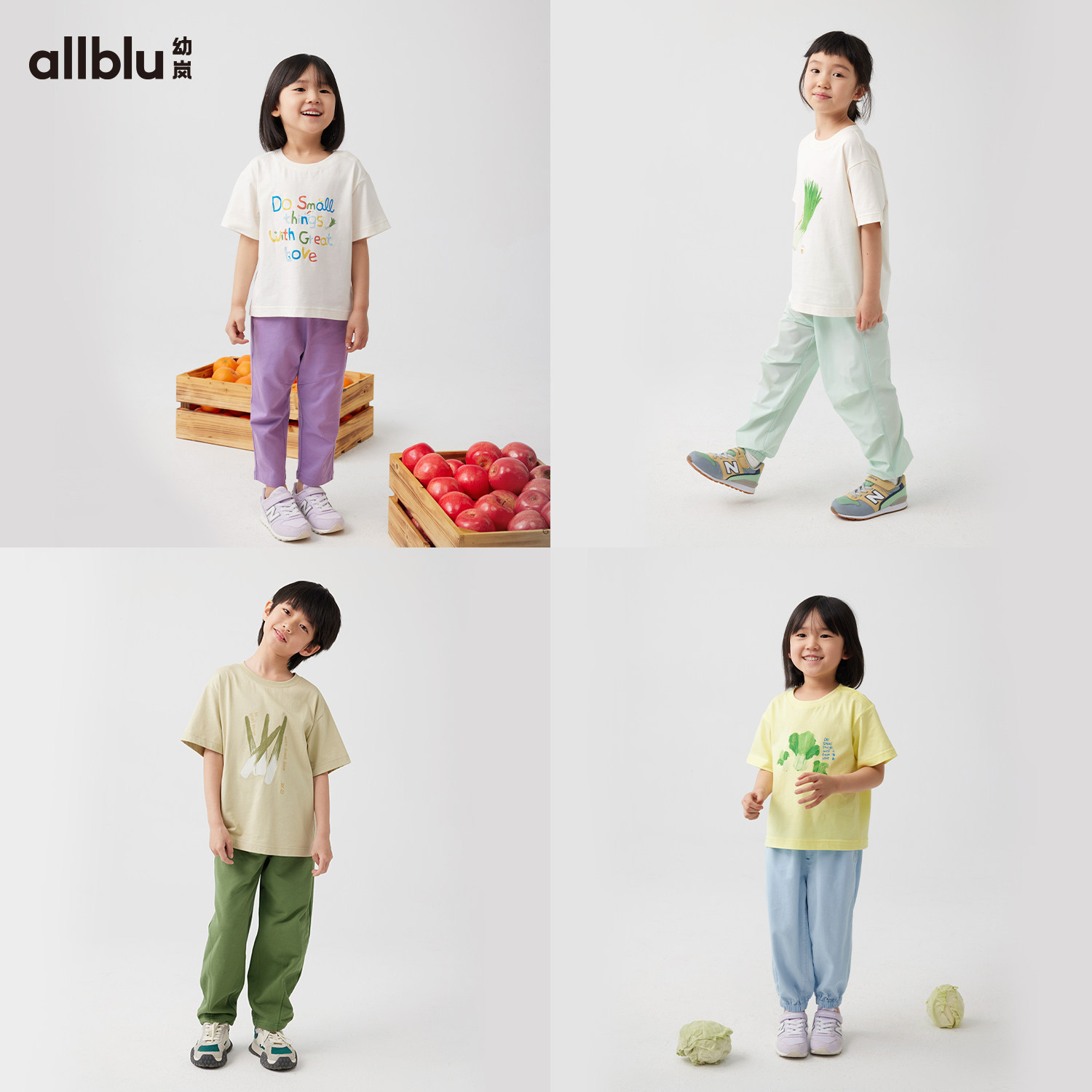 allblu幼岚【短袖T恤合集】儿童T恤男童女童春季新款印花上衣,淘宝优惠券,粉丝福利购,淘宝优惠卷