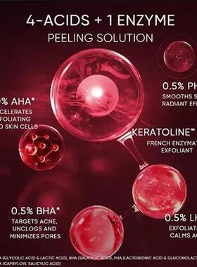 现货12% АHА ВHA PHA LHA Peeling Solution Serum 去角质精华