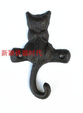 装饰挂钩铸铁猫包邮工艺品