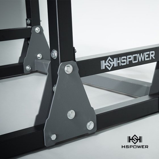 Hansu power half frame power lifting squat rack parallel bars