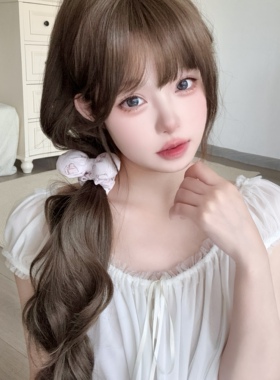 MG原创发圈猫咪立体蝴蝶结少女感甜美扎马尾高弹力发绳头绳发饰
