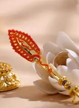 文殊智慧宝剑黄铜 藏式摆件文殊剑礼盒摆件