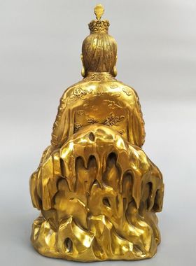 三清太上老君铜像摆件佛堂摆件