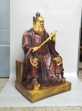 张天师张道陵铜像摆件大号高1米