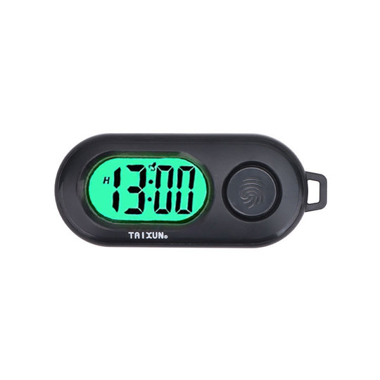 夜光电子表学生专用学习闹钟简约迷你随身便携钥匙扣小挂表怀表