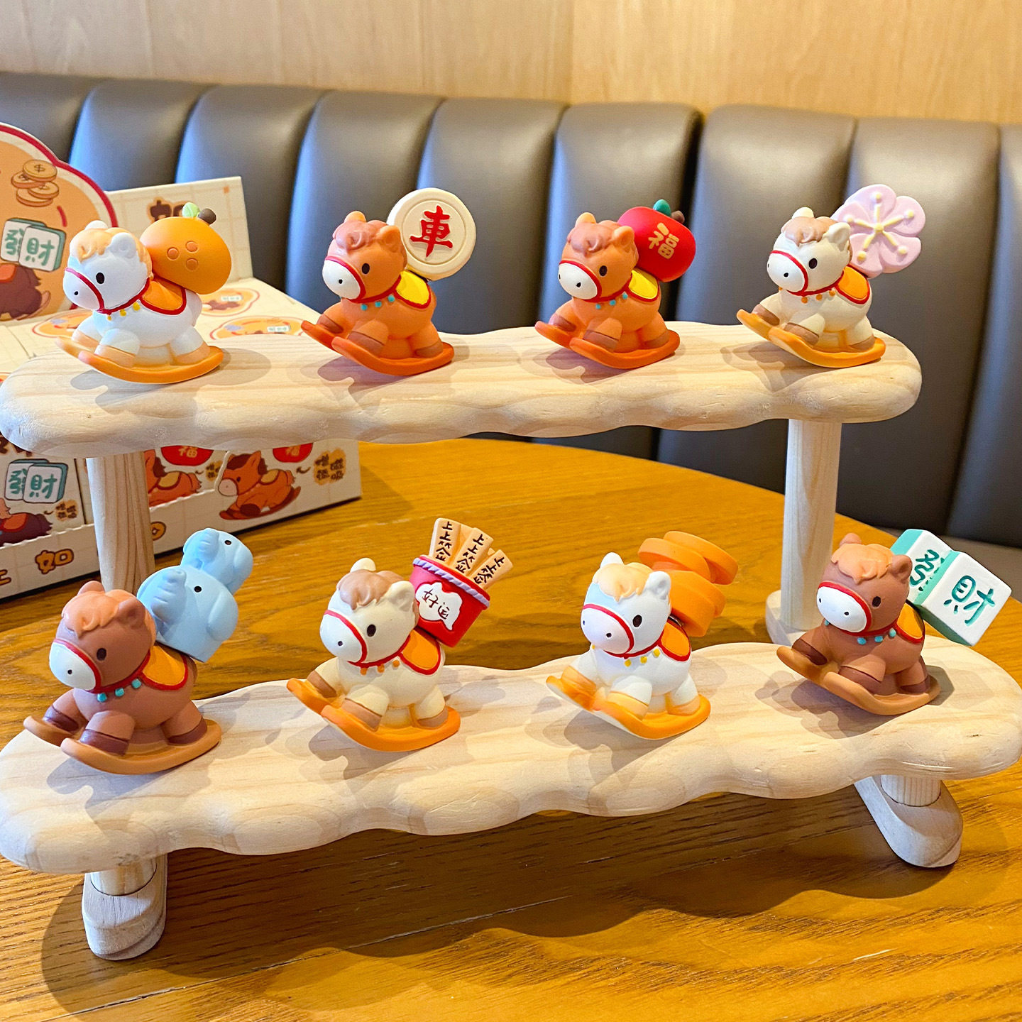 原创马上如愿木马磁吸桌面摆件办公室工位情绪稳定解压装饰品礼物,淘宝优惠券,粉丝福利购,淘宝优惠卷