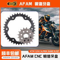 AFAM dental disc applies KTM1290DUKE R GT retrofit dental disc forging front and rear sprockets Size fly