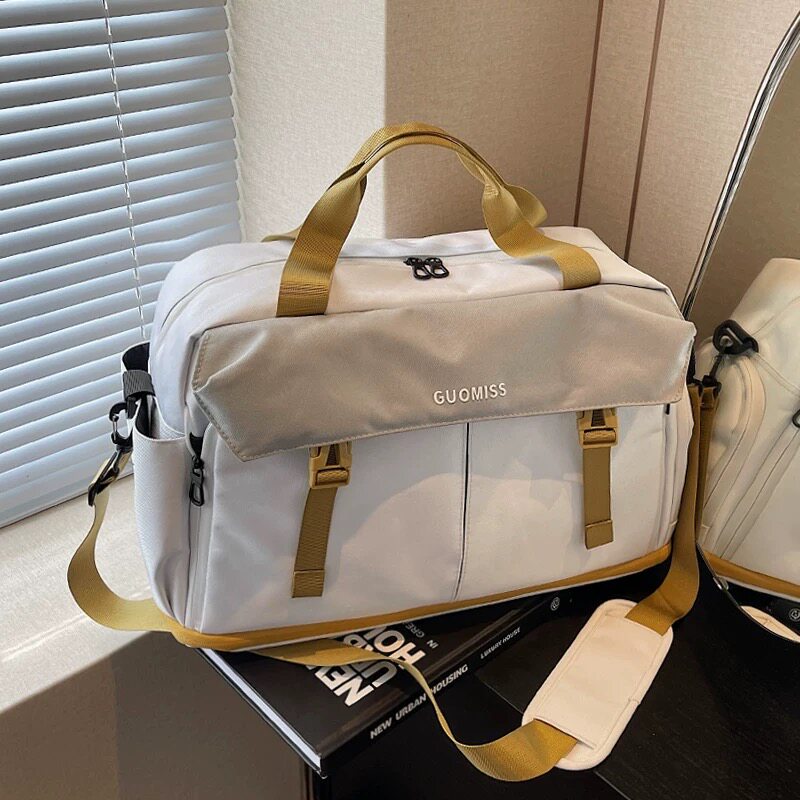 Manmingxue Chinese travel bag men's short-distance large-capacity lightweight waterproof business trip portable luggage bag sports fitness bag