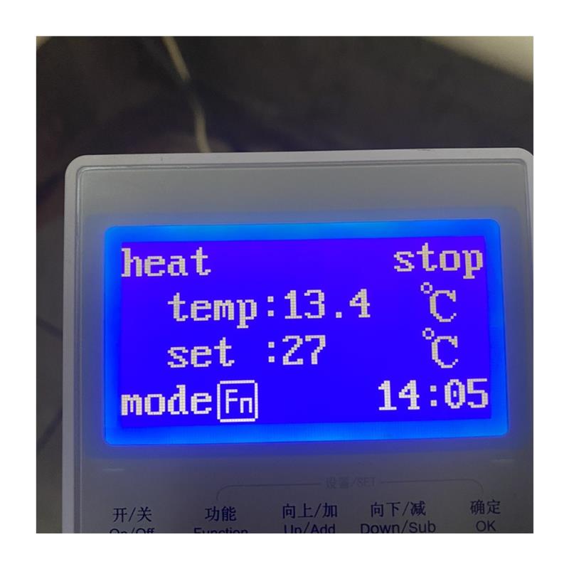空气源低温热泵采暖机显示屏上海海立睿能单系统主板-图3