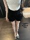 Jiaoxiang Xiao Miu fixed dye velvet shorts skirt pants