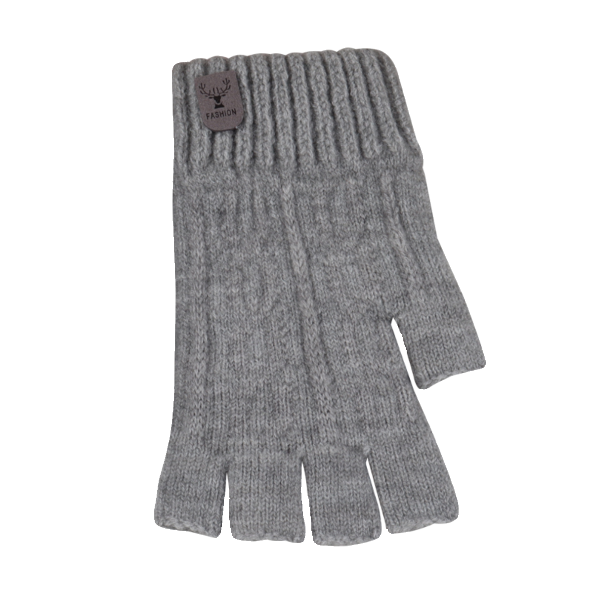 半指手套男士冬天保暖加绒加厚毛线露指学生写字办公骑行防风防寒,淘宝优惠券,粉丝福利购,淘宝优惠卷