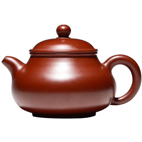 御壶 宜兴紫砂壶 纯全手工茶壶 原矿朱泥大红袍小品潘壶功夫茶具 - 图3