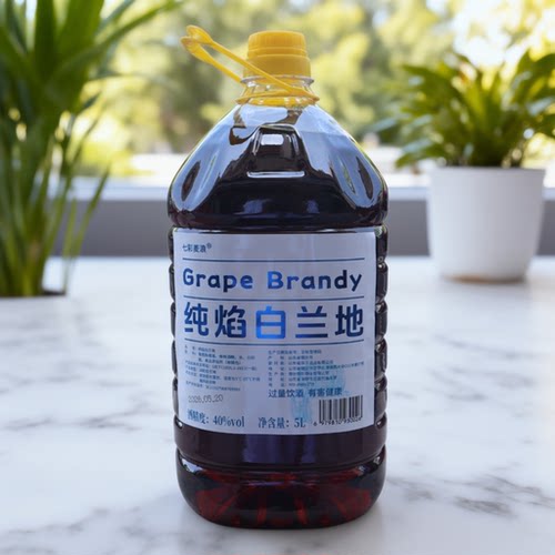 5升白兰地桶装KTV自助餐葡萄蒸馏酒40度家用调酒自饮口粮酒约10斤 - 图2