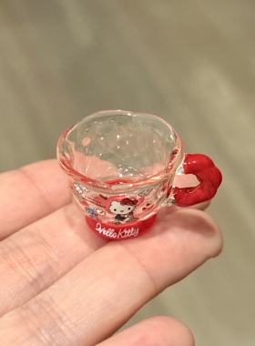 【微缩杯子系列】可爱kt猫咪杯子造型树脂摆件创意娃娃屋桌面装饰
