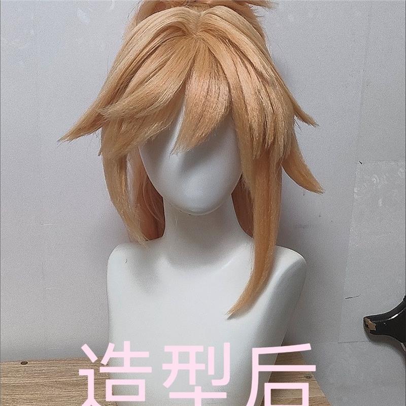 姬小满cos假发 王者游戏新英雄战士打野cos 高温丝 真头皮女款 - 图1