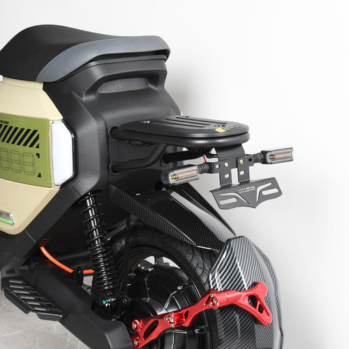 适用小牛电动车UMAX U3 专用改装配件u2转向灯支架后车牌照架框 - 图2