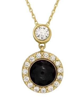 跨境外贸纳米微雕文字彩图照片定 制100种语言投影项链时尚礼品