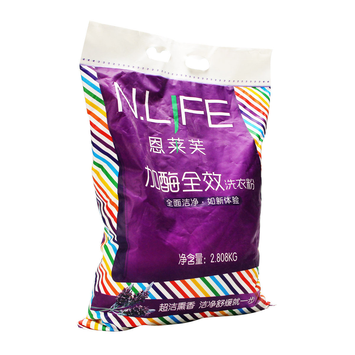 恩莱芙加酶2.808 kg无磷香味持久 大参林居家日用洗衣粉