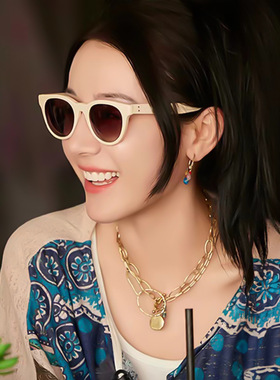 偏光防紫外线显脸小墨镜太阳镜